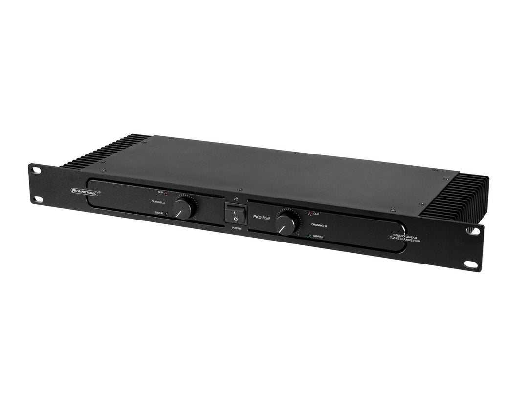 OMNITRONIC PKD-352 Klass D-studioförstärkare