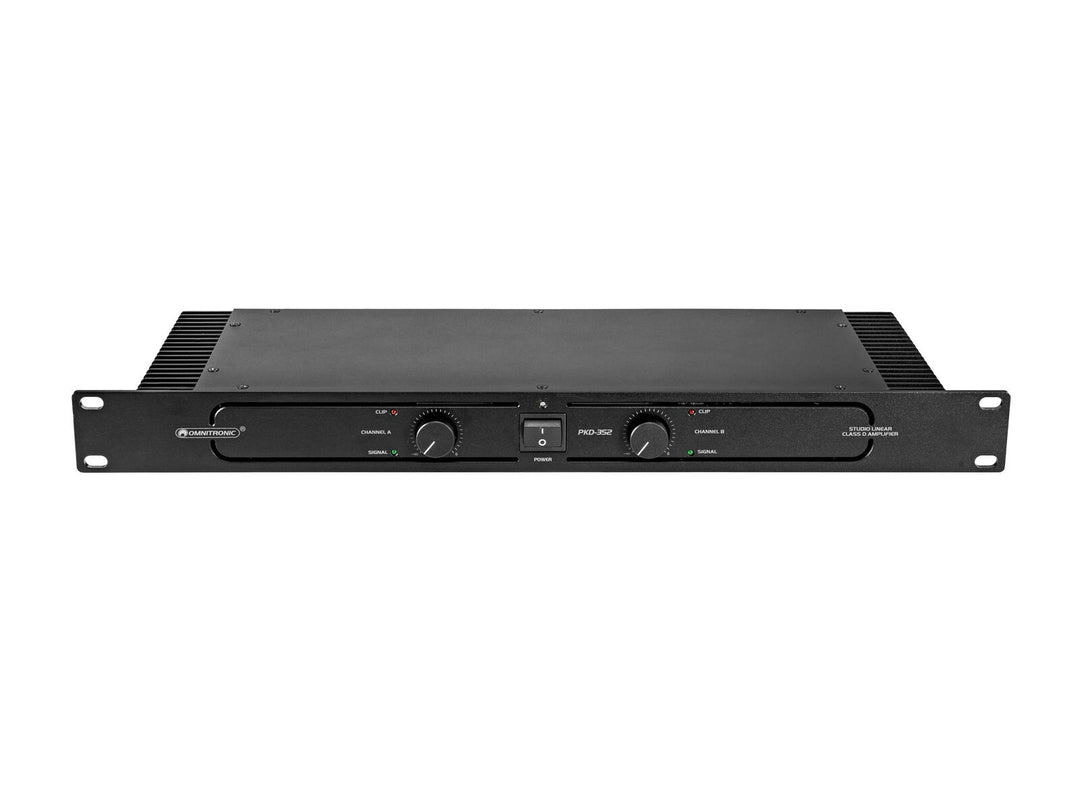 OMNITRONIC PKD-352 Klass D-studioförstärkare