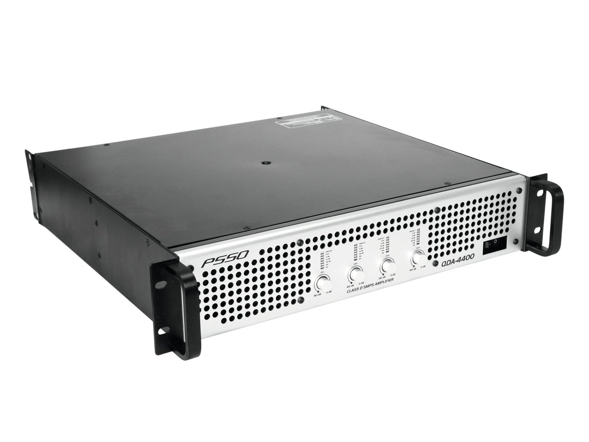 PSSO QDA-4400 4-kanals digital förstärkare