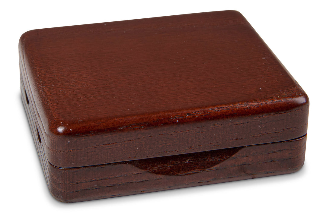 GEWA rörbladsfodral klarinett 6 rörblad - rödbrun lackerad finish