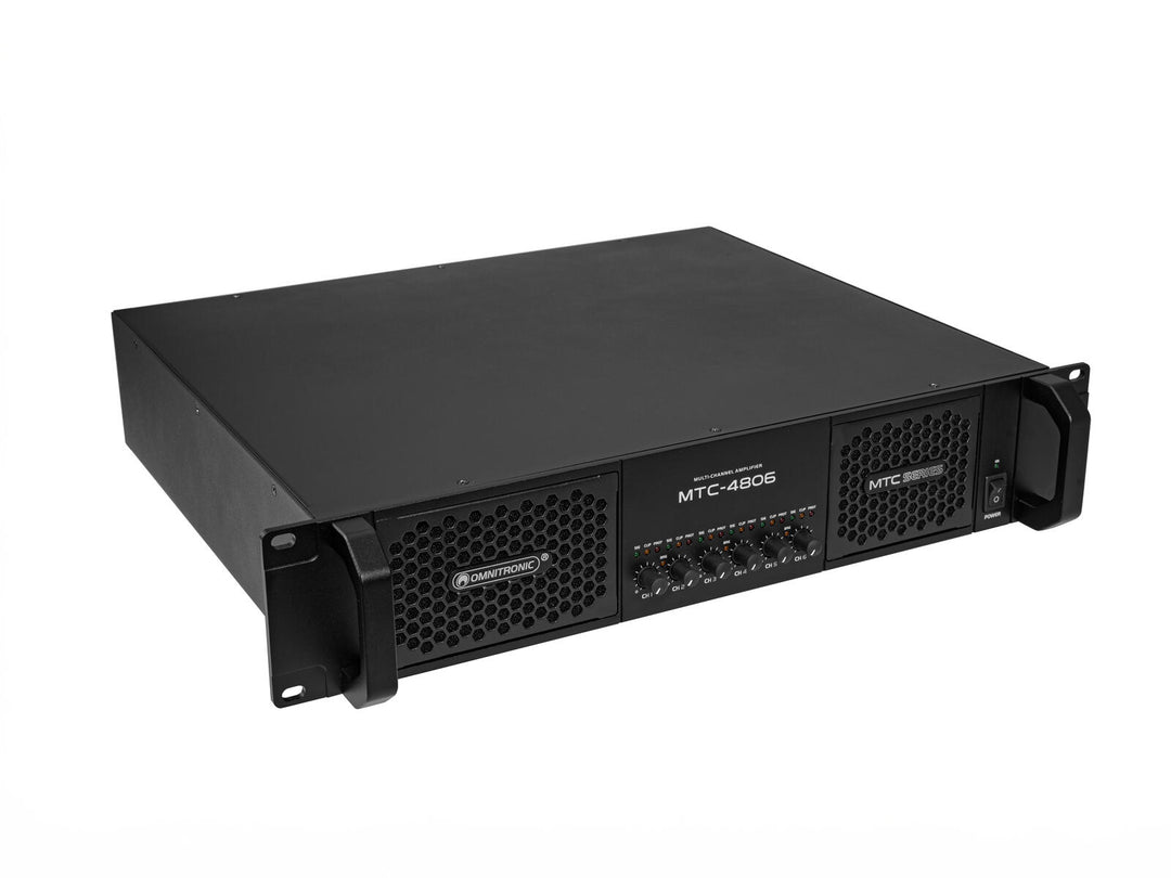 OMNITRONIC MTC-4806 6-channel Förstärkare