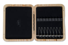 GEWA rörbladsetui oboe 8 rör - Naturlig lackerad finish