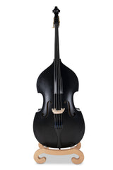 GEWA Rockabilly kontrabas 3/4 i svart satin, uppsatt utan pickup