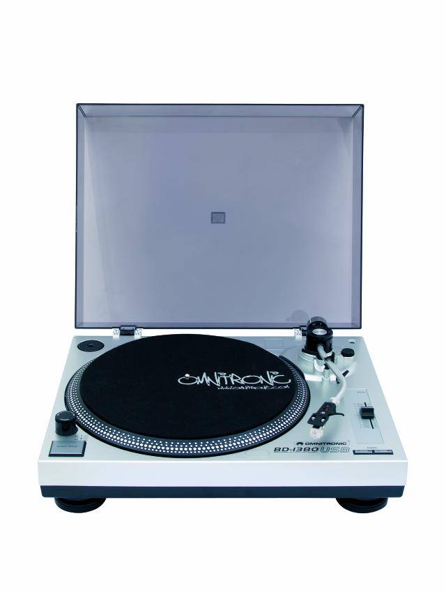 OMNITRONIC BD-1380 USB skivspelare