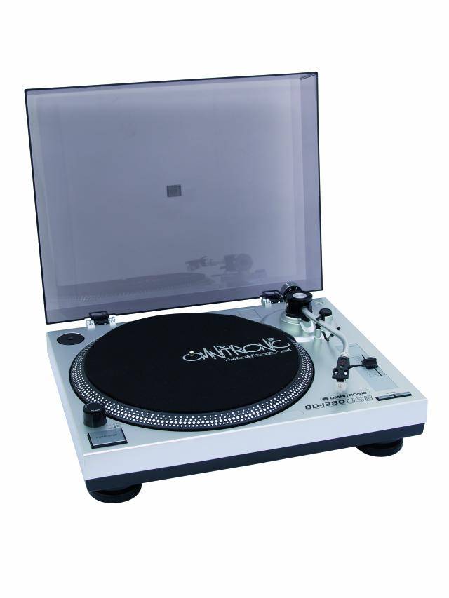 OMNITRONIC BD-1380 USB skivspelare