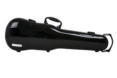 GEWA formgjutna fiolfodral Air 1.7 - svart högglans (med sidohandtag)