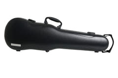GEWA formgjutna fiolfodral Air 1.7 - svart matt (med sidohandtag)