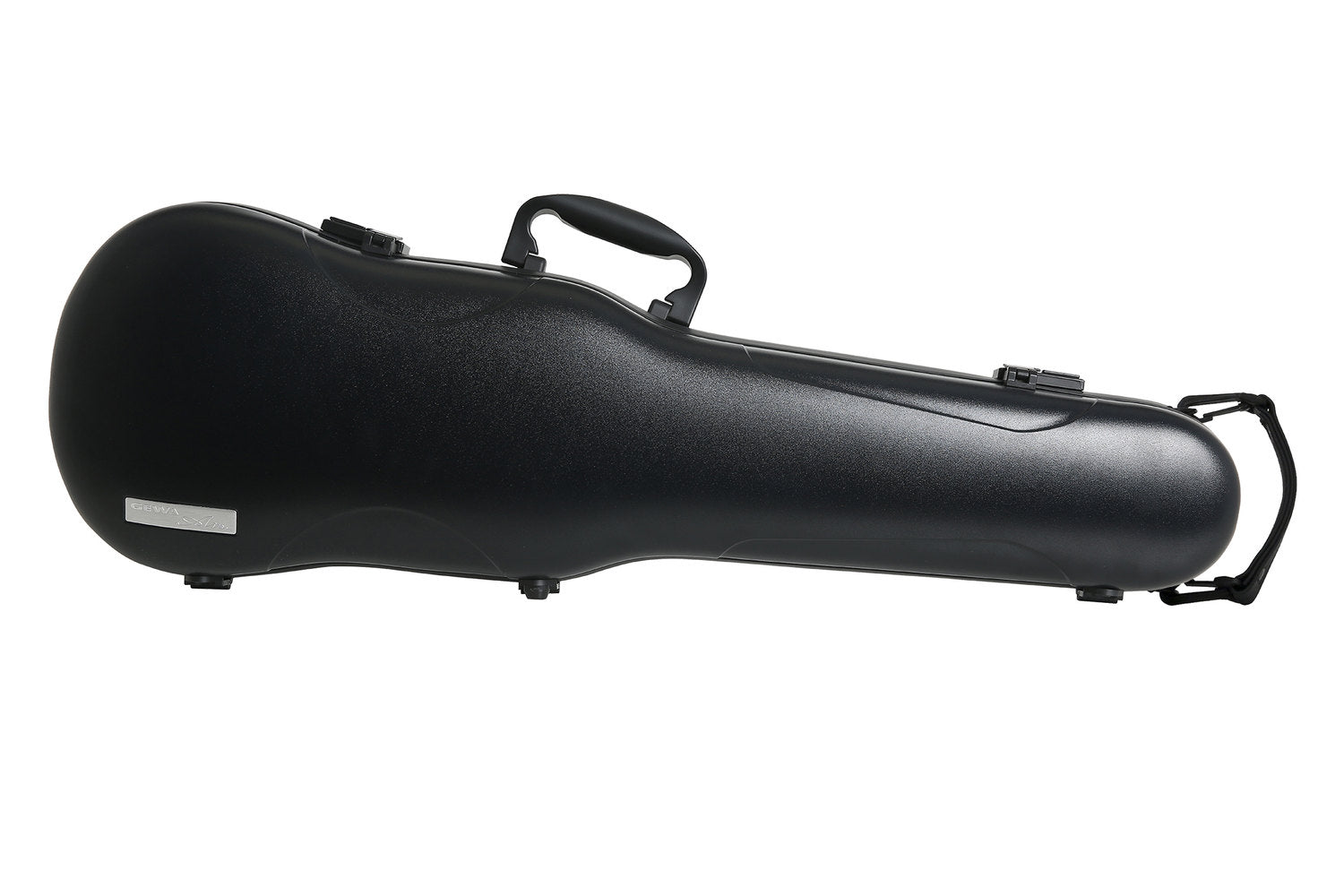 GEWA formgjutna fiolfodral Air 1.7 - svart matt (med sidohandtag)