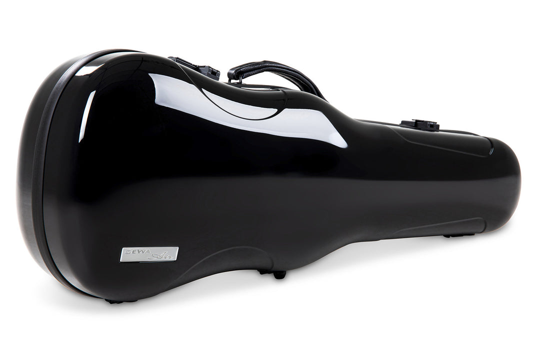 GEWA altfiolformat fodral Air 2.0 - Svart högblank