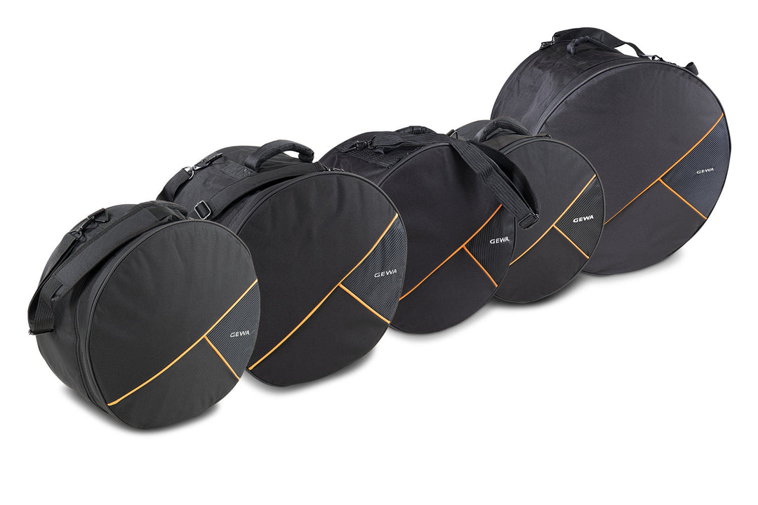 GEWA gig bag-set för trumset Premium - 22x18, 10x9, 12x10, 14x14, 14x6,5"