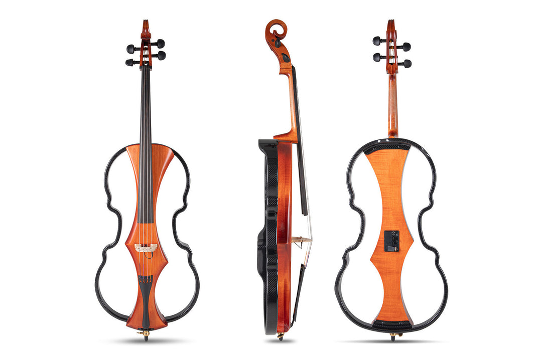 GEWA E-Cellos Novita 3.0 - Rödbrun (4/4)