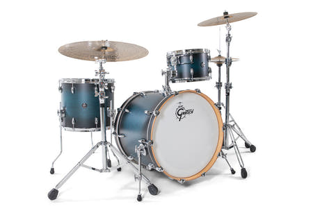 Gretsch Renown Maple 3-delt shell set 22", Satin Antique Blue Burst