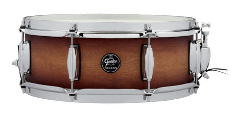 Gretsch Renown Maple virveltrumma 14" x 5", Satin Tobacco Burst