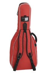 GEWA Gitarrer-gigbag Economy 12 - Classic 1/2 röd