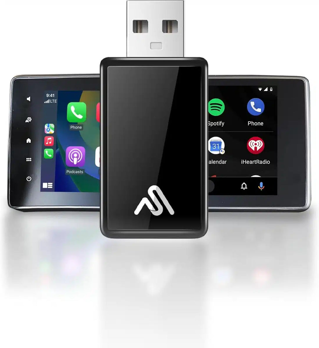 Trådlös Apple CarPlay & Android Auto USB Adapter