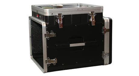 Gator GRC-10X8 PU konsolrack, 10U pop up och 8U botten