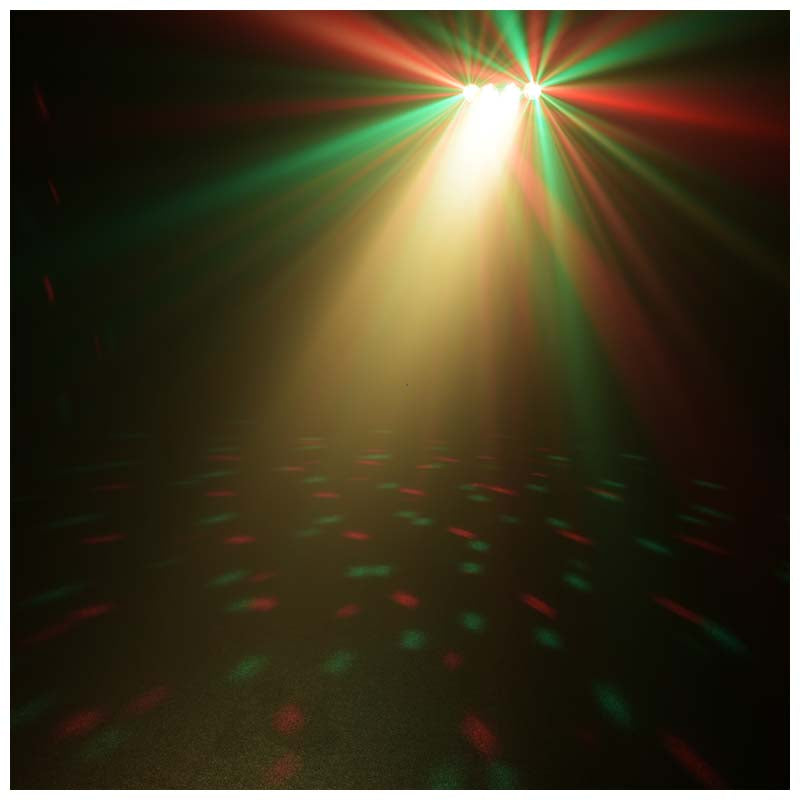 LIGHT4ME MAGIC BAR diskokulleeffekt LED PAR + stativ + fjärrkontroll