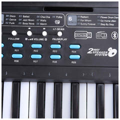 MQ 601 UFB PIANO orgelknappar med mikrofon