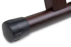 GEWA Gitarrer-stativ i trä - valnöt, mörk (GS-60DW)