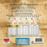 Savarez A140M Acoustic Phosphor Bronze, medium .013 till .056
