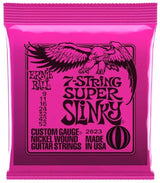 Ernie Ball 2623 7-strängad Super Slinky Nickel