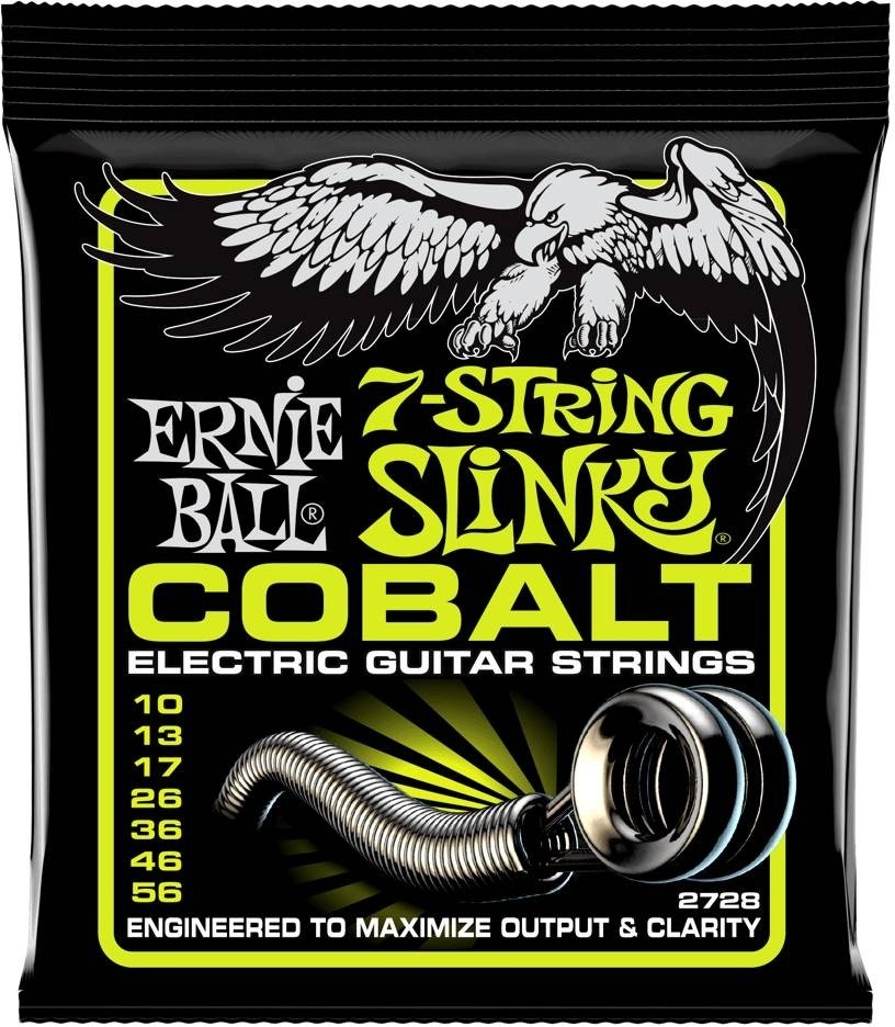 Ernie Ball 2728 7-strängad Cobalt Regular Slinky