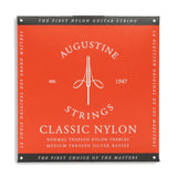 Augustine Classic Red Label E1-sträng, normal spänning, .028"