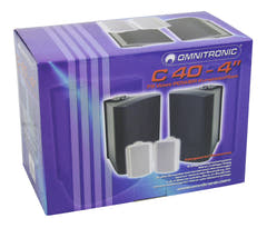 OMNITRONIC C-40 svart 2x