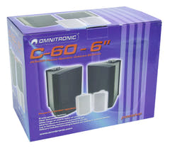 OMNITRONIC C-60 svart 2x