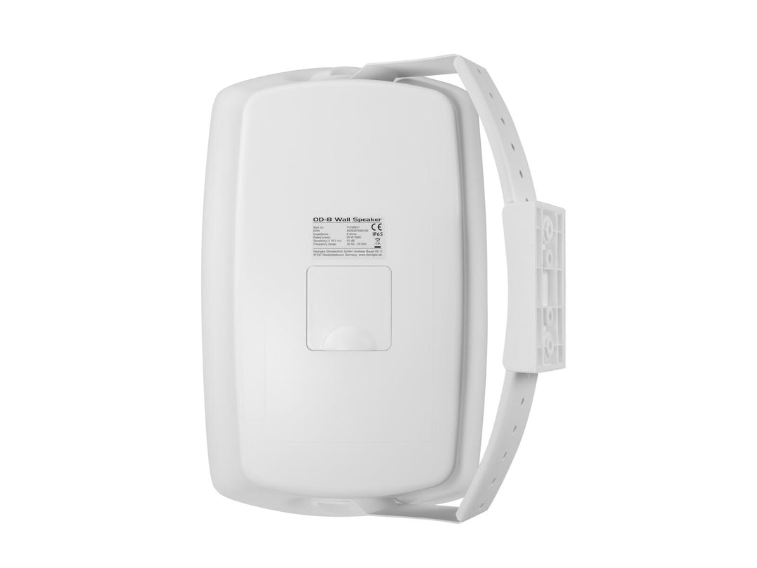 OMNITRONIC OD-8 väggmonterad högtalare 8Ohm vit 2x