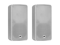 OMNITRONIC ODP-206T installationshögtalare 100V vit 2x