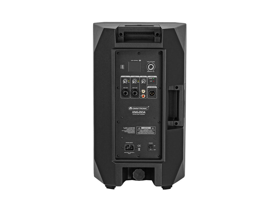 OMNITRONIC XNG-210A 2-vägs högtalare, aktiv, DSP