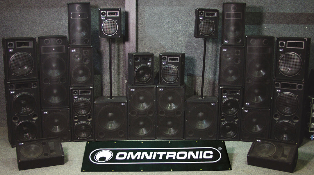 OMNITRONIC TMX-1230 3-way Högtalare 800W