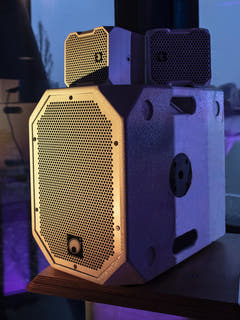 OMNITRONIC BOB-10A aktiv subwoofer vit