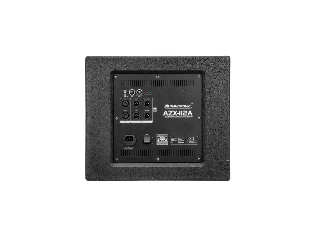 OMNITRONIC AZX-112A aktiv PA-subwoofer 300 W