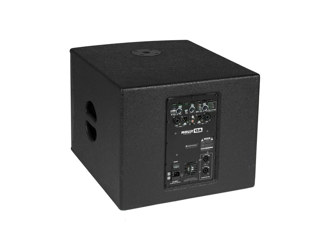 OMNITRONIC MOLLY-12A Aktiv subwoofer svart