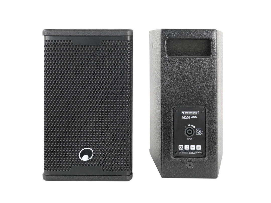 OMNITRONIC MAXX-1206 2-vägs topp 6.5" 2x