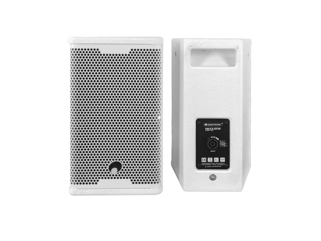 OMNITRONIC MAXX-1206DSP 2.1 Aktivt system vitt