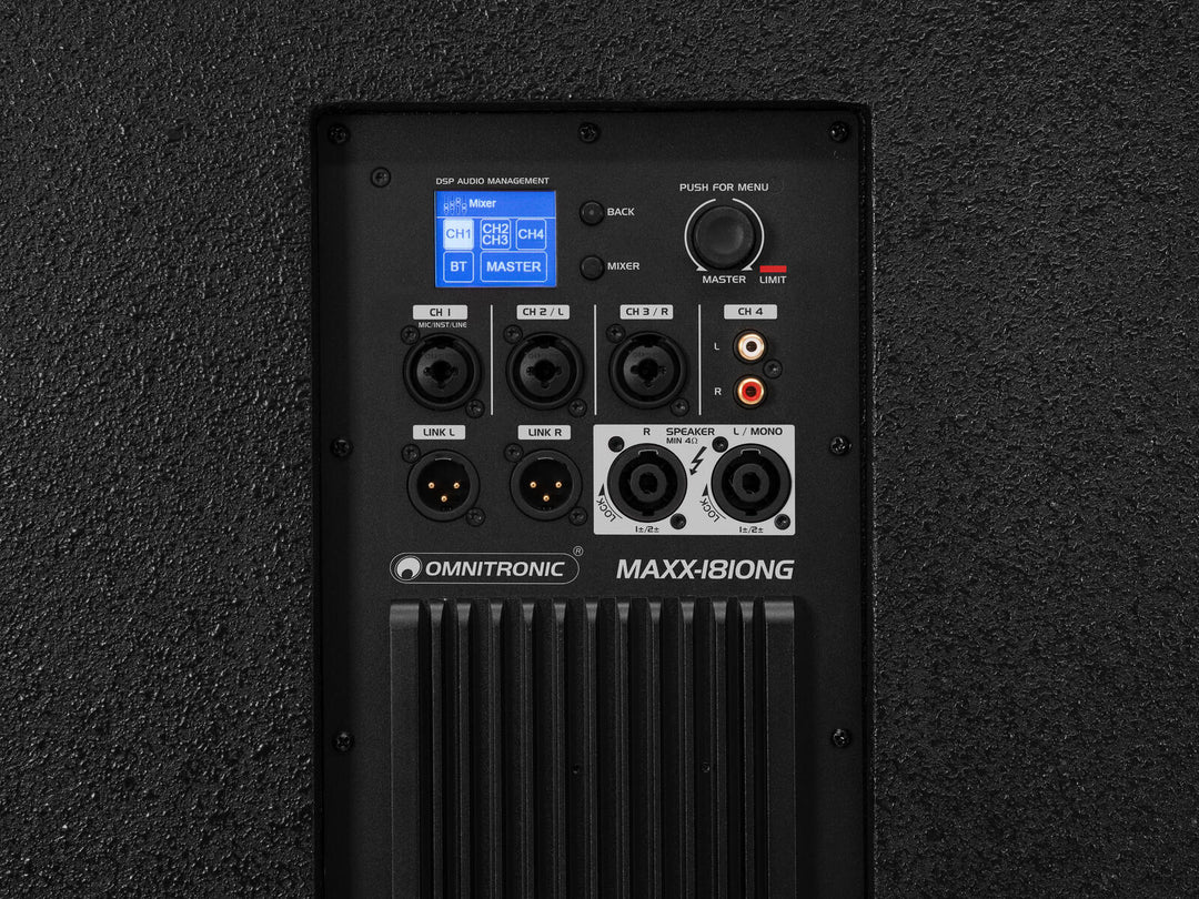 OMNITRONIC MAXX-1810NG 2.1 aktivt system