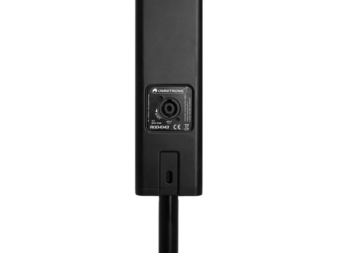 OMNITRONIC ROD-1043 Aktivt kolumnhögtalarsystem