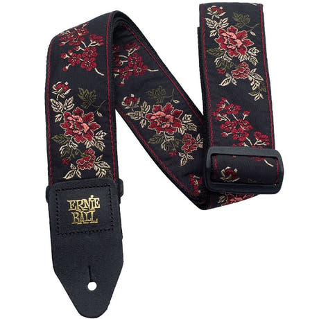 Ernie Ball EB-4142 Red Rose Jaquard rem