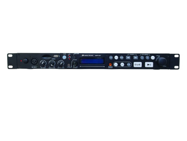 OMNITRONIC DMP-102 USB / SD-kortspelare