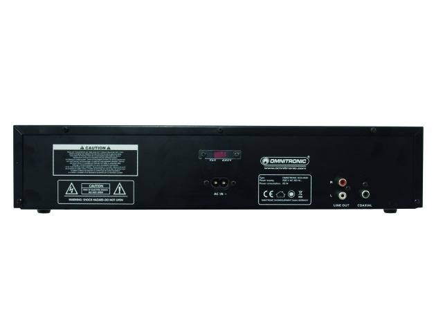 Omnitronic XCP-1400 CD-spelare