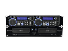 OMNITRONIC XCP-2800 Dubbel CD-spelare