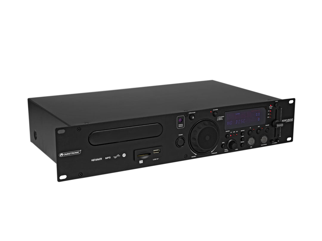 OMNITRONIC XDP-1502 CD/MP3-spelare