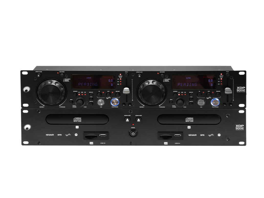 OMNITRONIC XDP-3002 dubbel CD/MP3-spelare