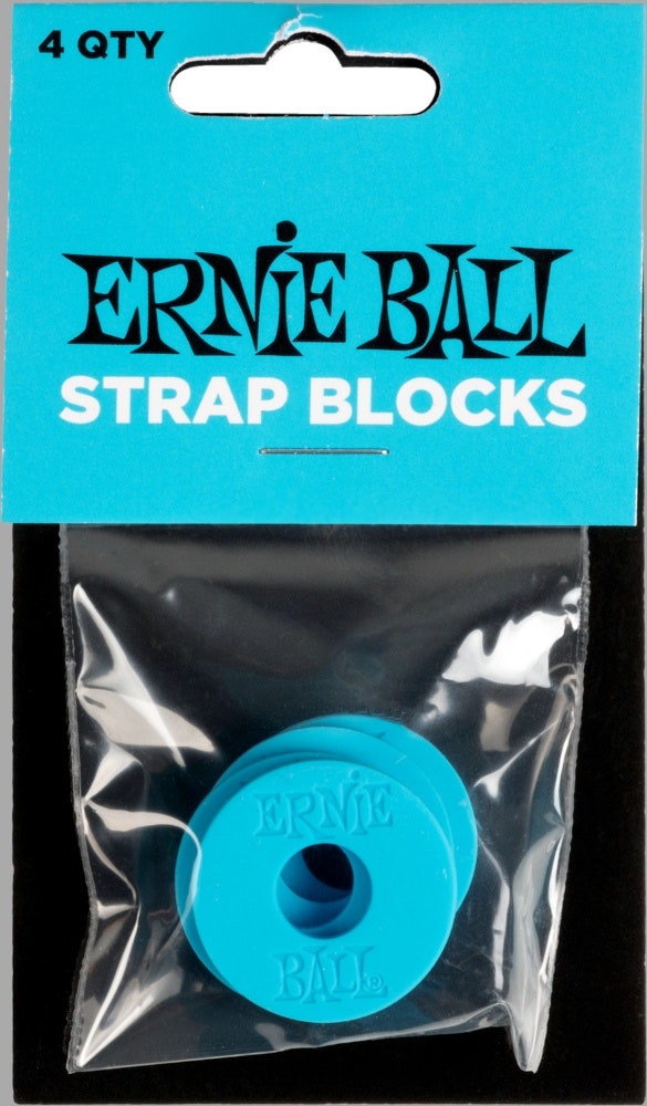 Ernie Ball 5619 remblock, Blå, 4 st