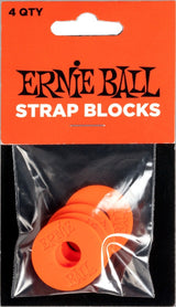 Ernie Ball 5620 remblock, Röd, 4 st