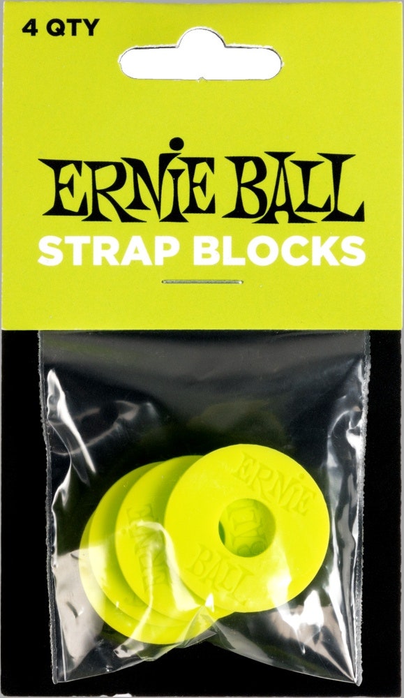 Ernie Ball 5622 remblock, Grön, 4 st
