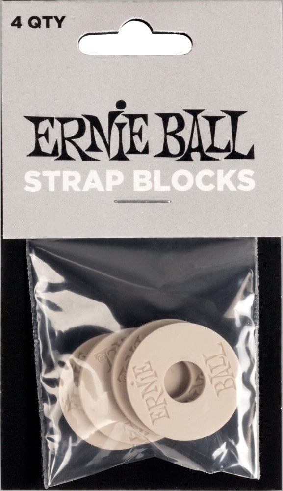 Ernie Ball 5625 remblock, Grå, 4 st